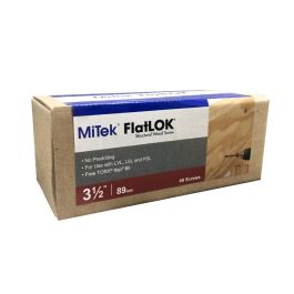 Vis à bois FlatLok 3 1/2 po