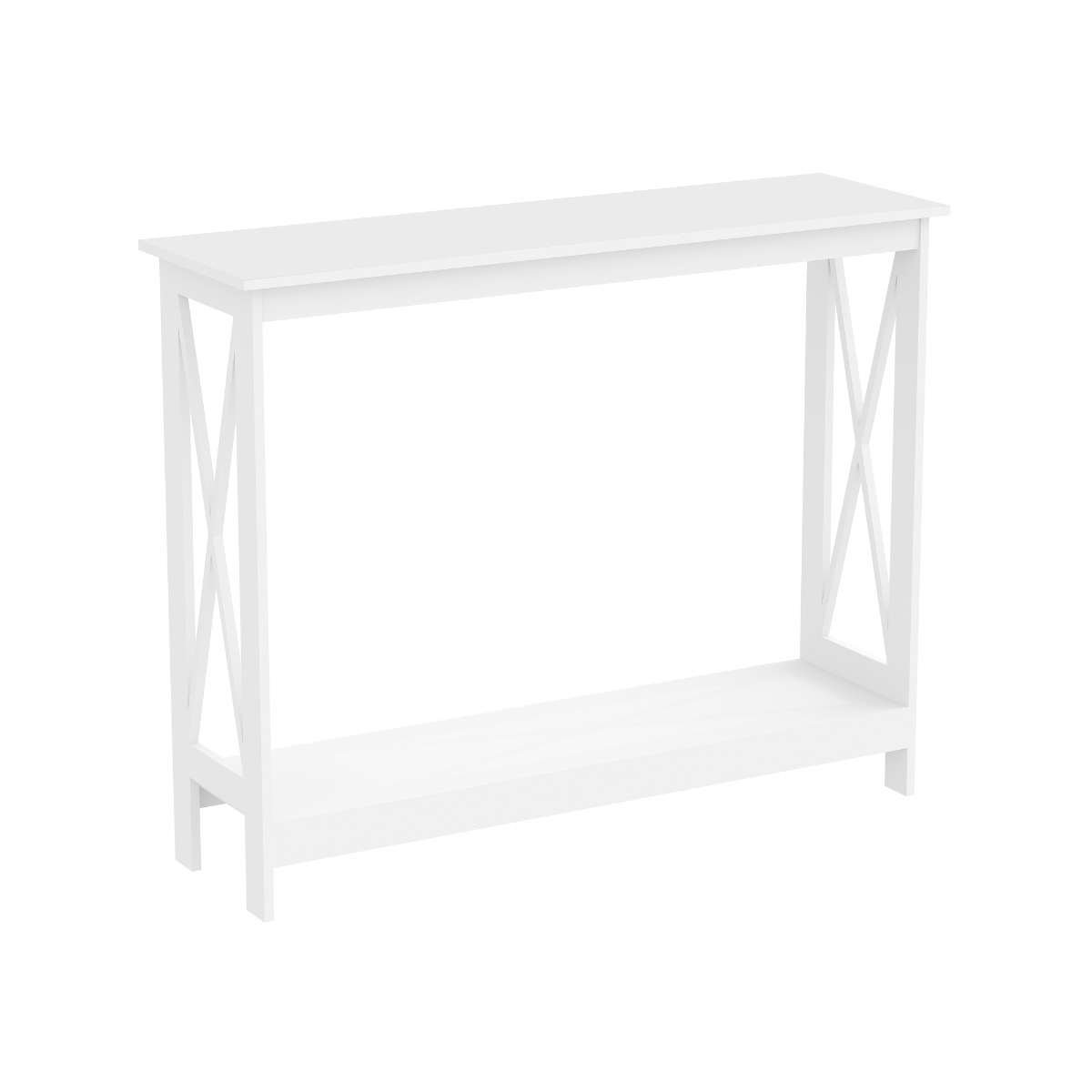 Table console blanche Matério