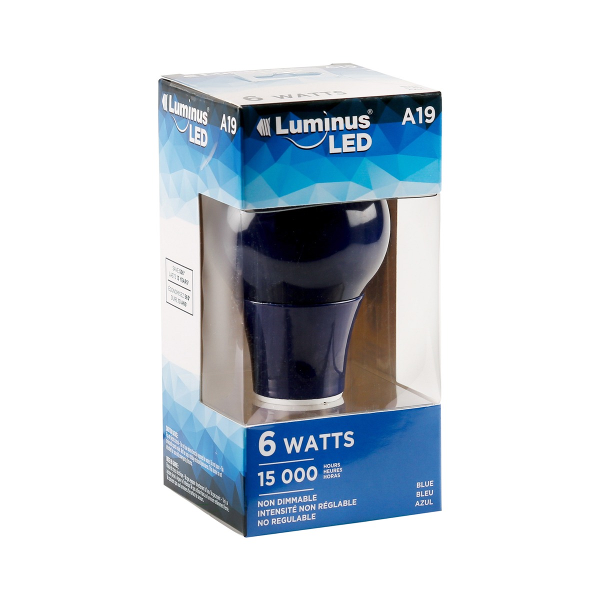 Ampoule bleue DEL A19