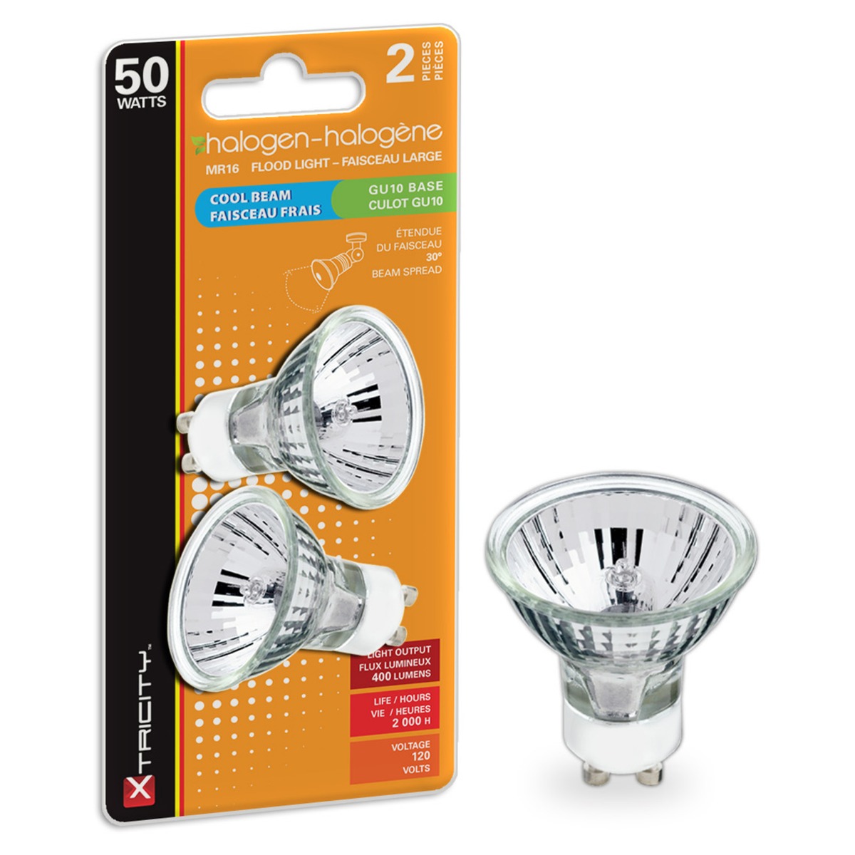 Ampoule halogene GU10 Matério