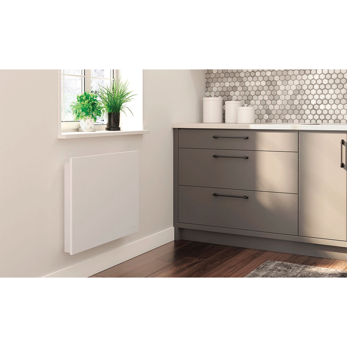 Convecteur électronique blanc Mirage Stelpro | Matério