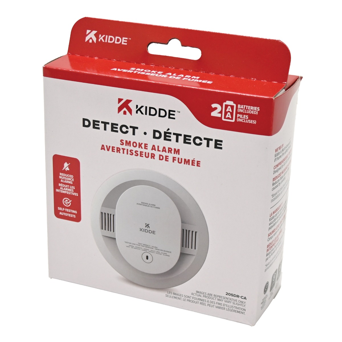 Avertisseur de fumée compact