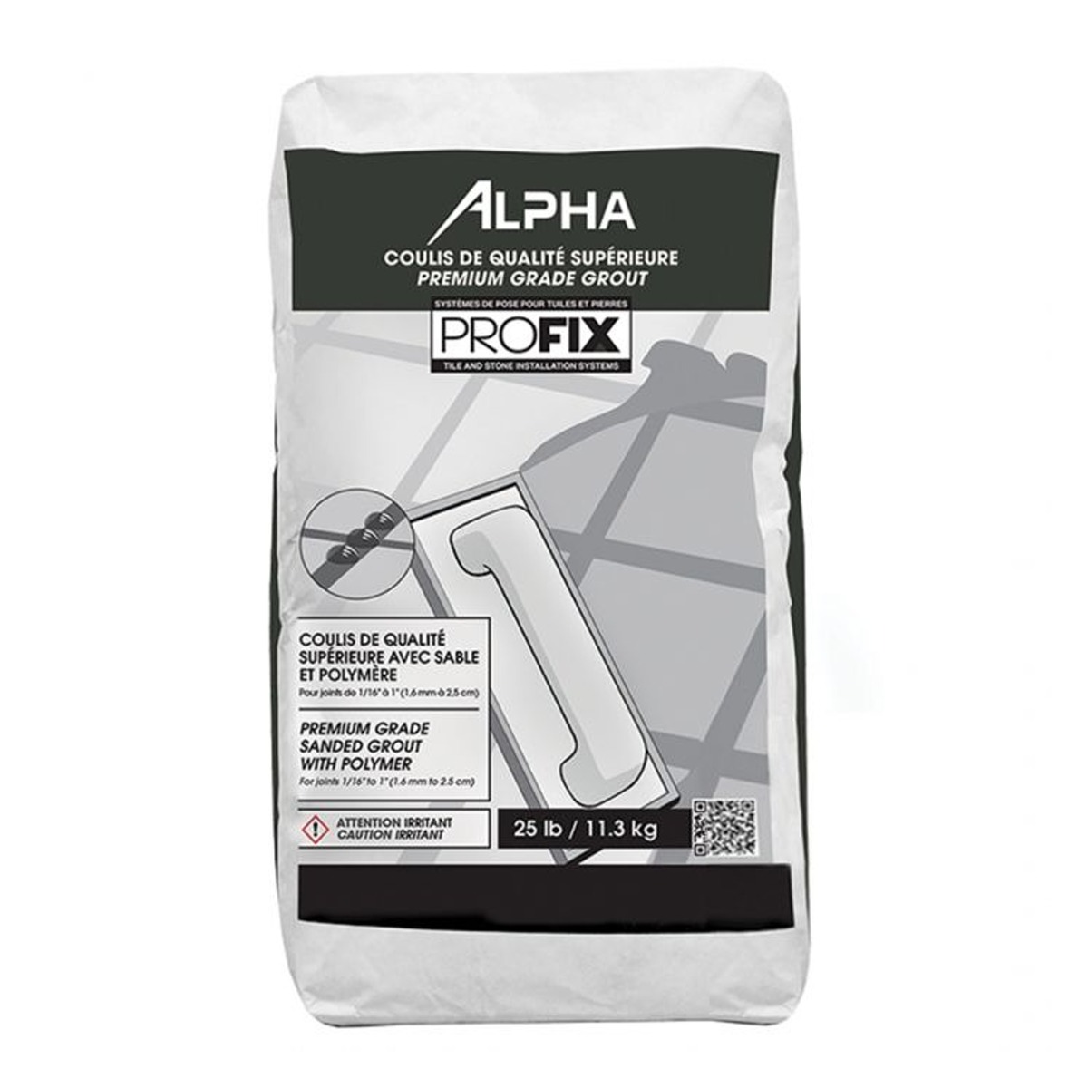Coulis Alpha #15 gris foncé