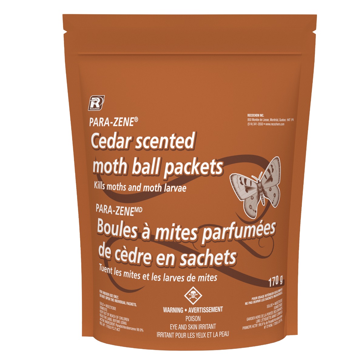 Boules à mites parfumées cèdre en sachet