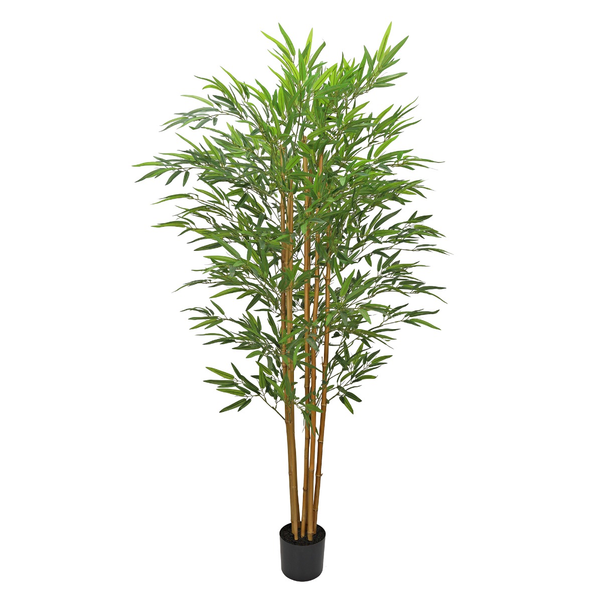 Bambou artificiel en pot