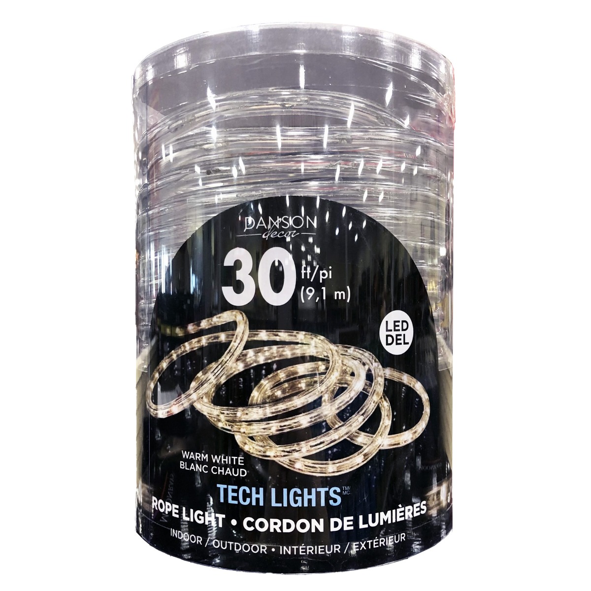 Konstsmide 832130 - Silhouette En Bois LED 'Maison Et Marché