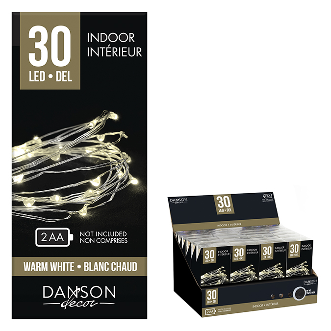 Guirlande Lumineuse Micro LED Extra Dense - 9 Mètres, 567 LEDs, Intérieur/extérieur Lumineo